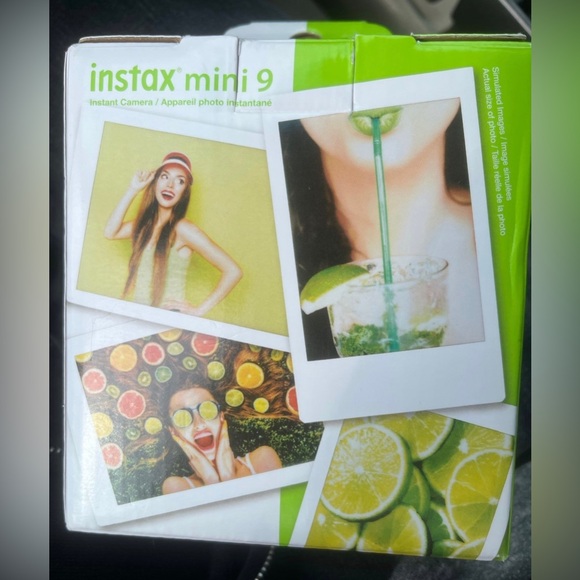 Fujifilm Instax Mini 9 Fujifilm Instant Film Camera Green 🍏 Brand New - Picture 6 of 7